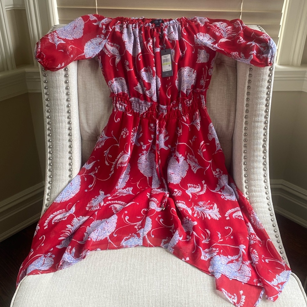 Tommy Hillfiger dress red , blue , white